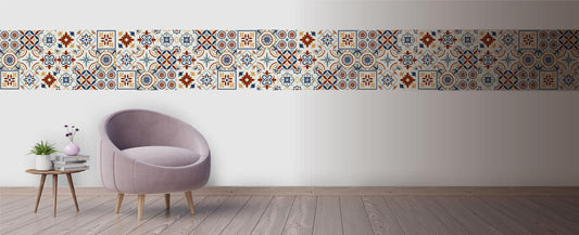 Enhance your kitchen backsplash with attractive Tile stickers