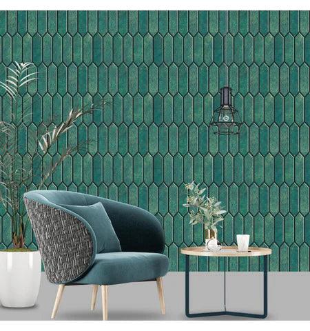 Enrich Your Home with the Deep Elegance of Pine Green from Mosaicowall