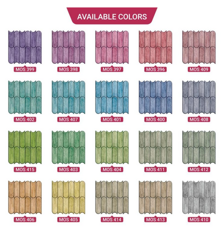 Sky Blue Peel & Stick Tiles | Easy DIY Adhesive Backsplash for Kitchen Walls