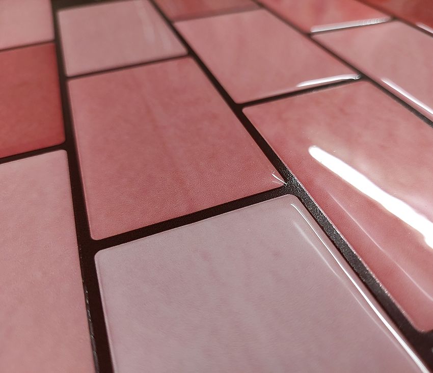 Rose Gold Subway Peel and Stick Wall Tile | Kitchen Backsplash Tiles