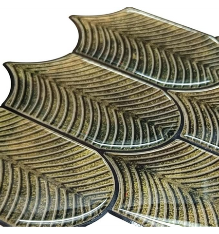 3D Peel and Stick Olive Green Tiles | self Adhesive Peel & Stick Backsplash tiles