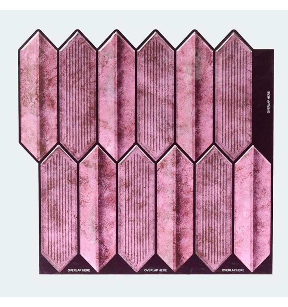 Peel and Stick Backsplash Self Adhesive Tiles