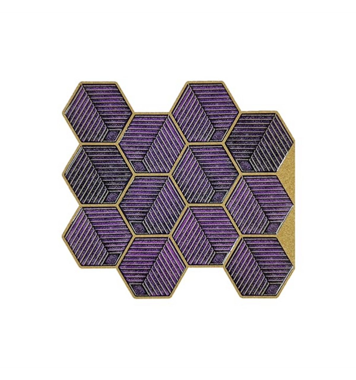 Purple Hexagon Peel and Stick Wall Tile | Kitchen Backsplash Tiles