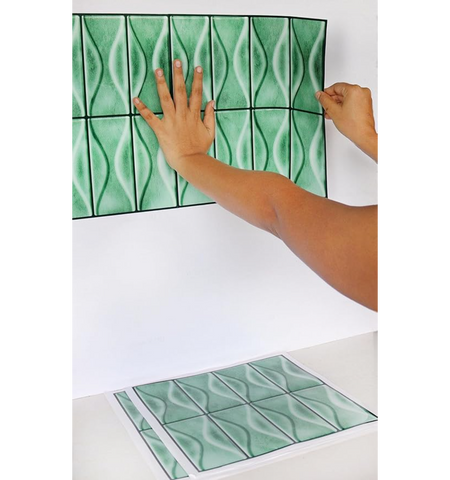 3D Peel and Stick Kitchen Backsplash Tiles