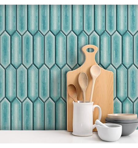 Peel & Stick Backsplash Self Adhesive 3D Wall Tiles