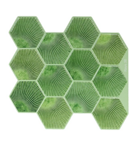 Peel and Stick Backsplash Self Adhesive Chevron Tile