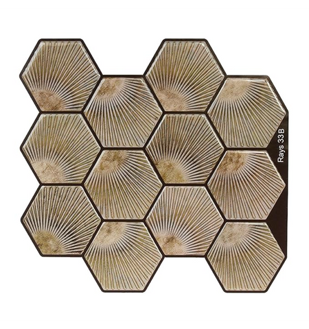 3D Peel and Stick Backsplash for Kitchen, Self Adhesive Wall Tiles