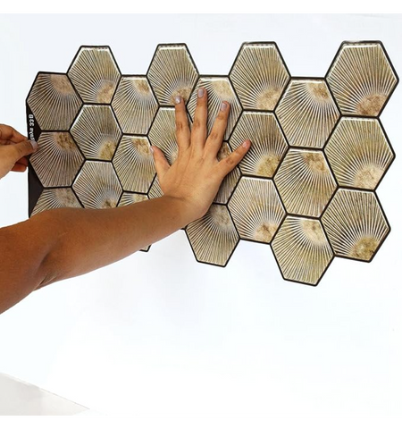 3D Peel and Stick Backsplash for Kitchen, Self Adhesive Wall Tiles