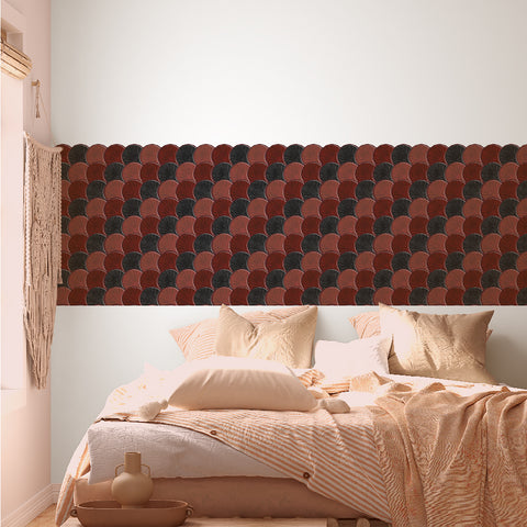 Red Peel and Stick Wall Tile | Kitchen Backsplash Tiles | Self Adhesive Tiles For Home Decor