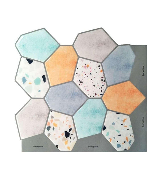 Greco Terrazzo Peel and Stick tiles | Vinyl peel and stick tiles