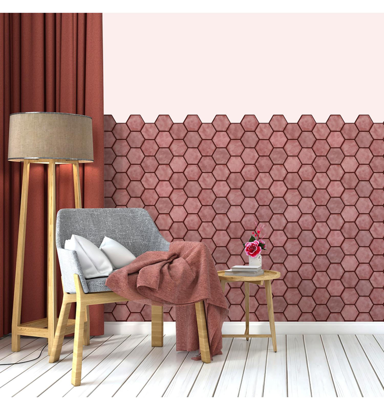 Pink Peel and Stick Backsplash Tiles | Kitchen Backsplash Tiles