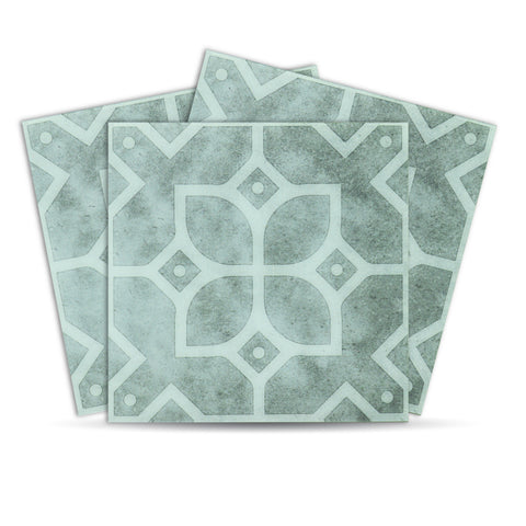 Portuguese Peel and Stick Floor Tiles - Self Adhesive PU Tile Stickers