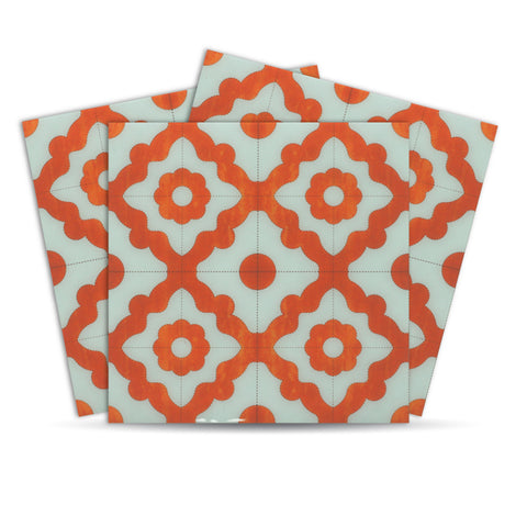 Portuguese Peel and Stick Floor Tiles - Self Adhesive PU Tile Stickers