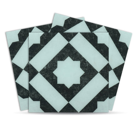 European Peel and Stick Floor Tiles - Self Adhesive PU Tile Stickers