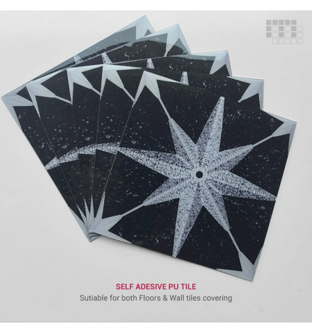 Anti-Slip Peel and Stick Floor Tile | Abrasion-Proof PU