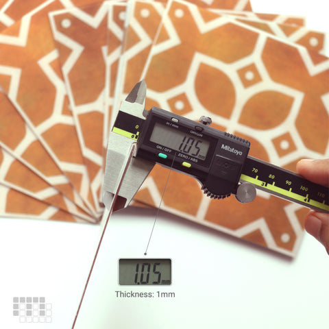 Portuguese Peel and Stick Floor Tiles - Self Adhesive PU Tile Stickers