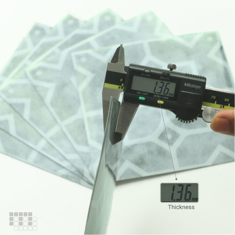 Portuguese Peel and Stick Floor Tiles - Self Adhesive PU Tile Stickers