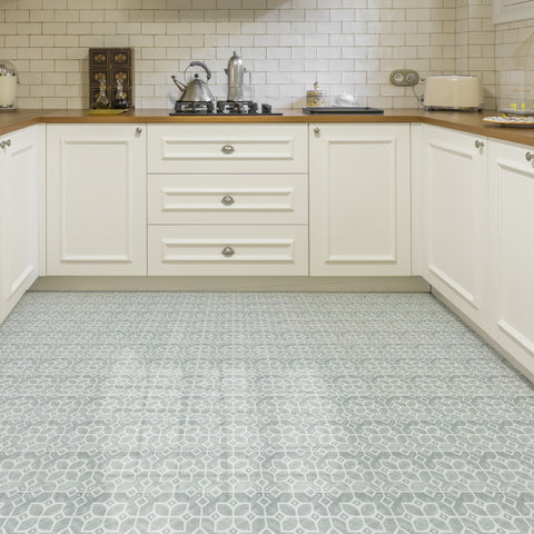 Portuguese Peel and Stick Floor Tiles - Self Adhesive PU Tile Stickers