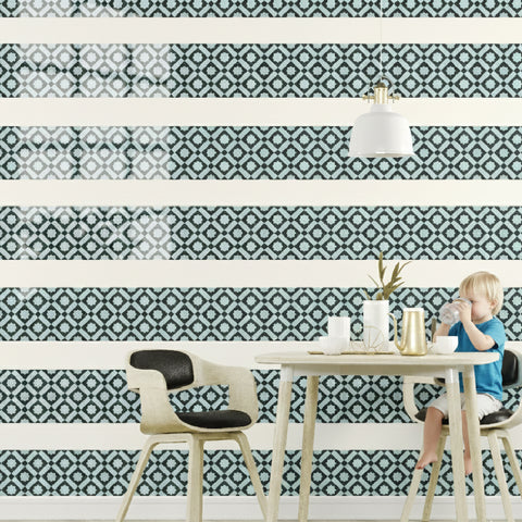 European Peel and Stick Floor Tiles - Self Adhesive PU Tile Stickers