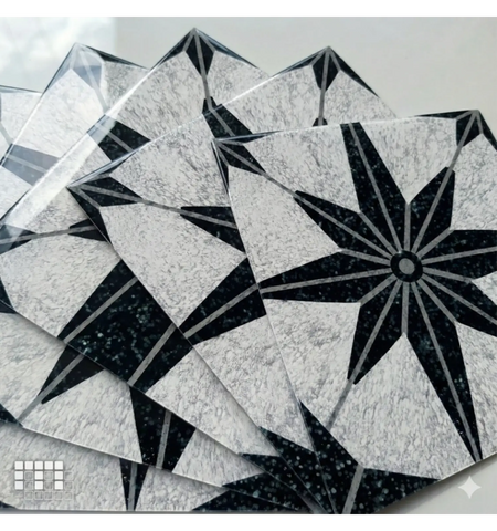 Anti-Slip Peel and Stick Floor Tile | Abrasion-Proof PU