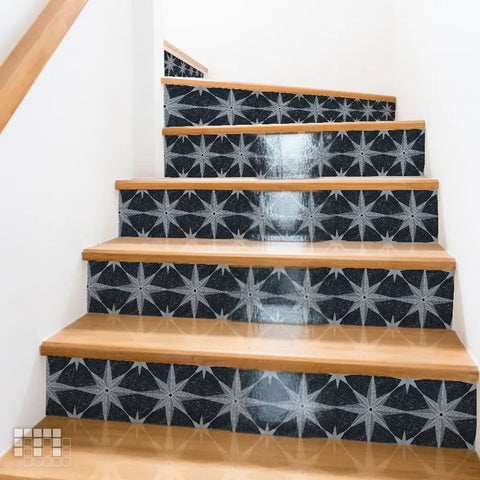 Turkish Peel and Stick Floor Tiles - Self Adhesive PU Tile Stickers