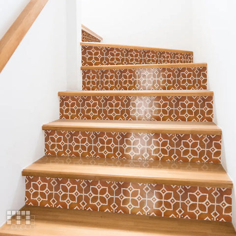Portuguese Peel and Stick Floor Tiles - Self Adhesive PU Tile Stickers