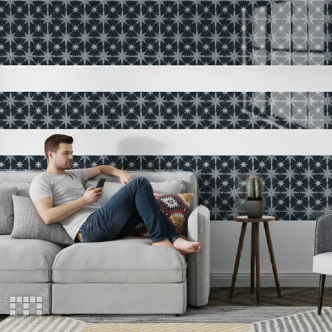 Turkish Peel and Stick Floor Tiles - Self Adhesive PU Tile Stickers