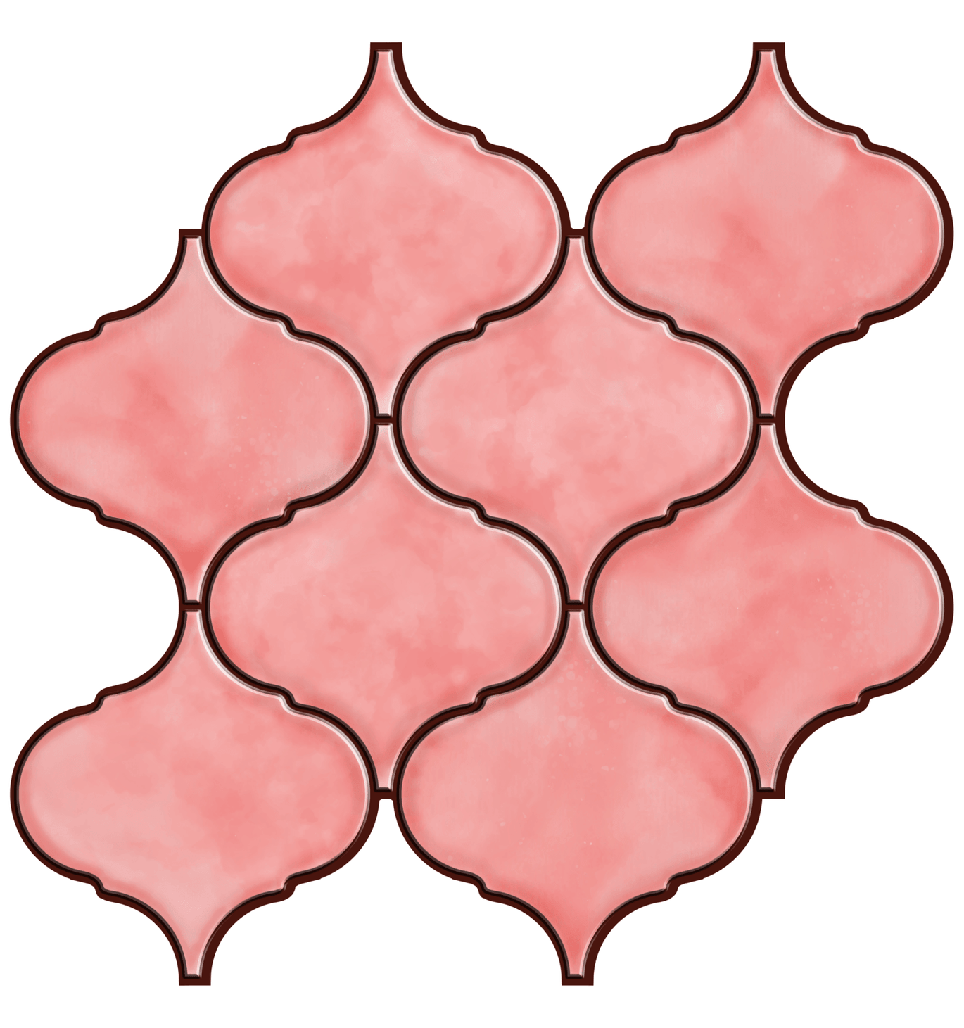 Pink (Peel and Stick) – Mosaicowall