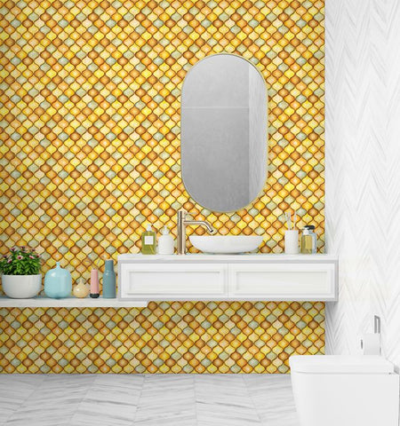 Moroccan Peel and Stick Backsplash self Adhesive Tiles for Home Décor