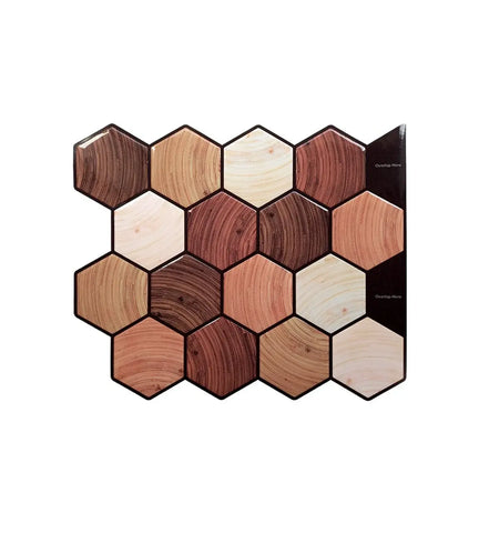 Wooden Peel and Stick Tiles
