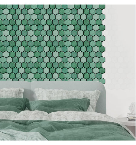 SAGE Green Peel And Stick Wall Tile | Kitchen Backsplash Tiles | Self Adhesive Tiles For Home Décor
