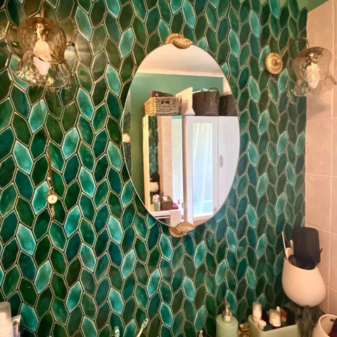 Emerald Green Peel And Stick Wall Tile | Peel And Stick Tile