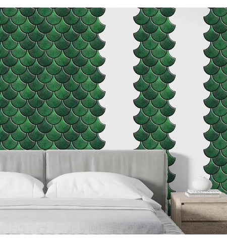 Emerald Green Peel and Stick Wall Tile | Kitchen Backsplash Tiles | Self Adhesive Tiles For Home Decor