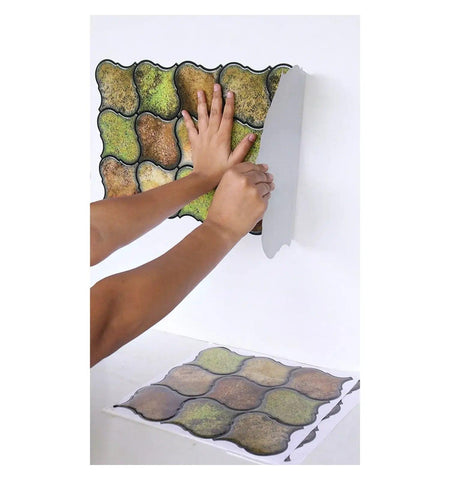 Peel and Stick Wall Tile | Kitchen Backsplash Tiles | self Adhesive Tiles for Home Décor