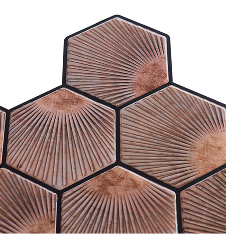 Peel & Stick Backsplash Self Adhesive 3D Wall Tiles