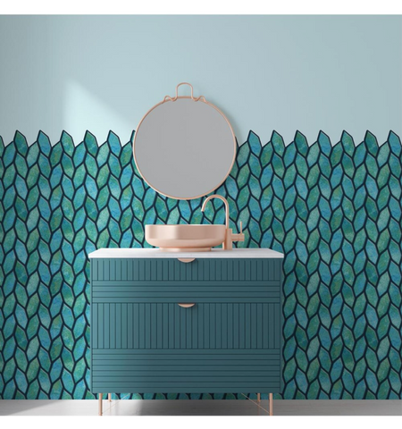 Peel and Stick Self Adhesive Removable Stick on Kitchen Backsplash 3D Wall Tiles