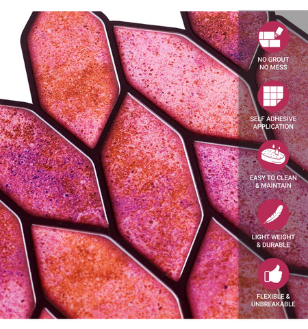 Peel and Stick Wall Tile: Kitchen Backsplash, Home Decor