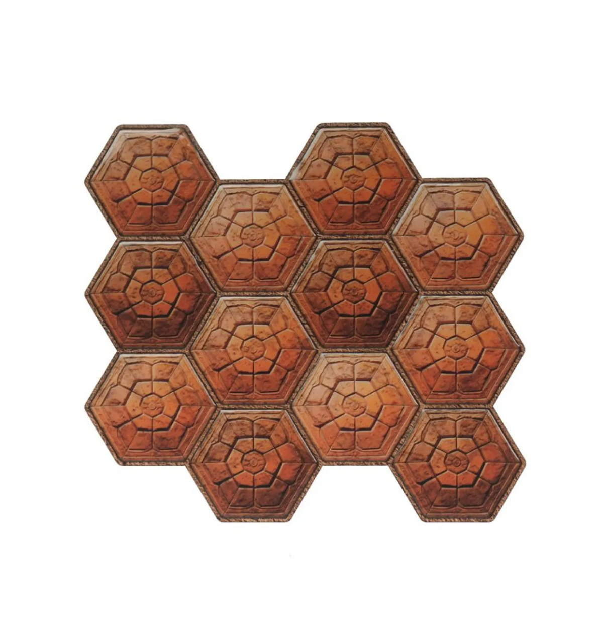 Orange Peel and Stick Backsplash Tiles | Kitchen Backsplash Tiles | Self Adhesive Tiles