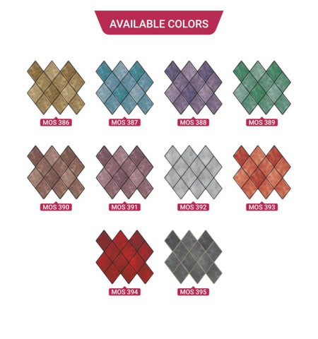 Charcoal Grey Peel and Stick Wall Tile