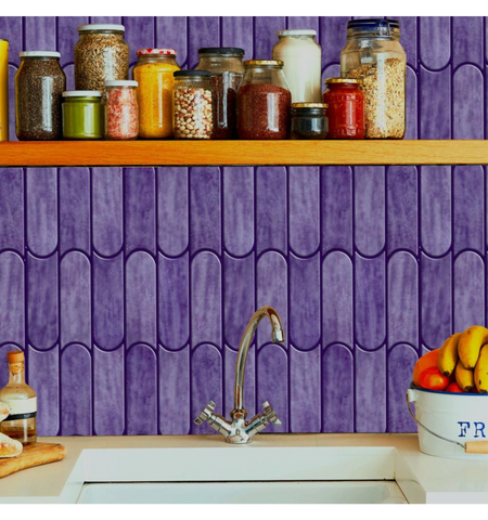 Indigo Peel and Stick Wall Tile
