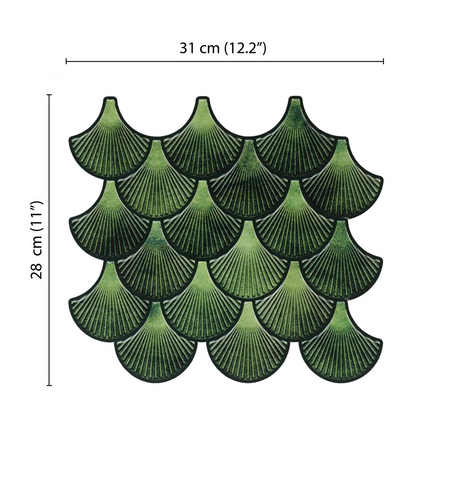 3D Peel and Stick Self Adhesive Kitchen Backsplash Tile