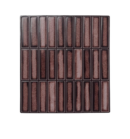 Brown Peel And Stick Tiles 3D Kitchen Backsplash Tile
