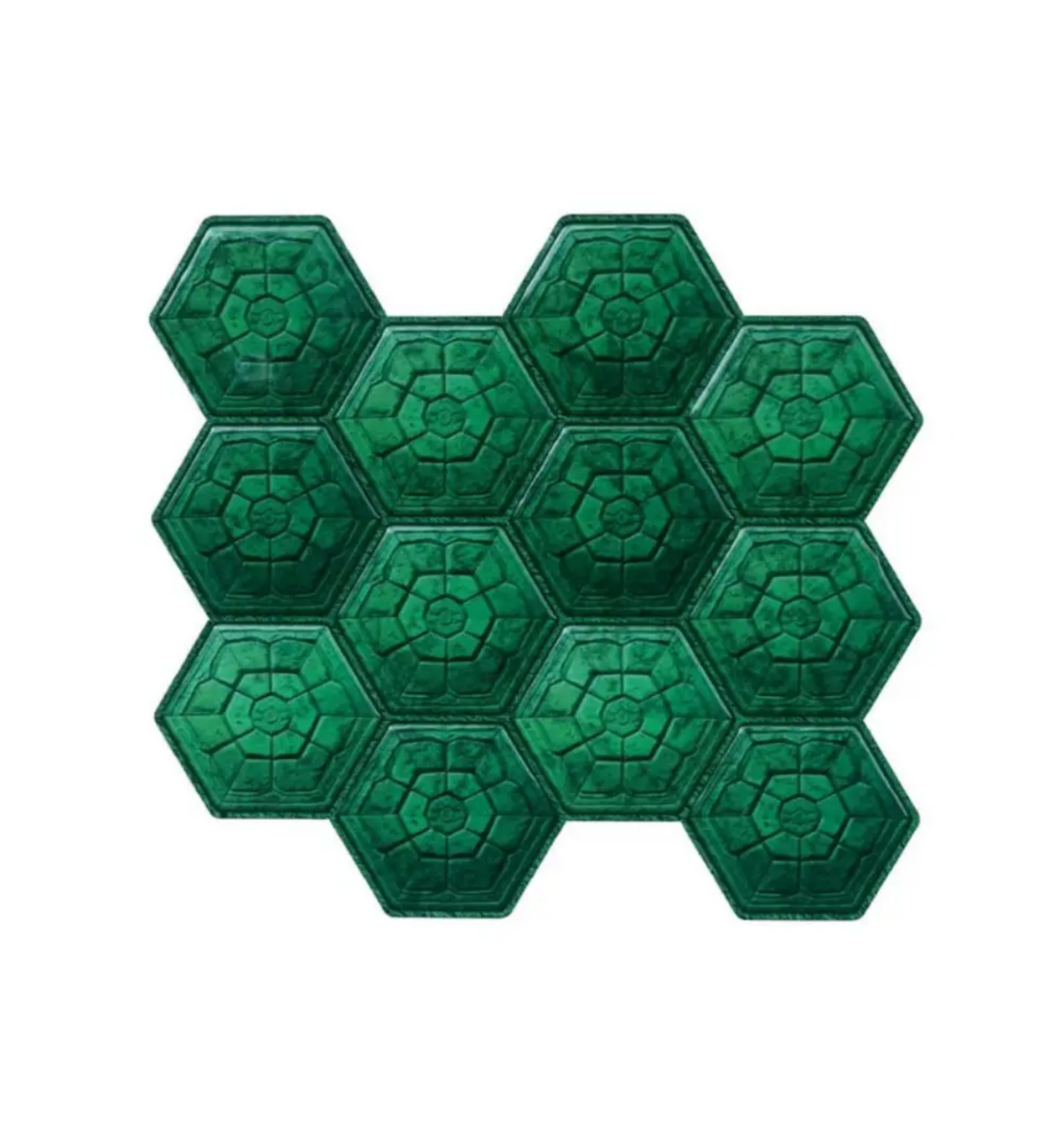 Deep green Peel and Stick Backsplash Tiles | Kitchen Backsplash Tiles | Self Adhesive Tiles