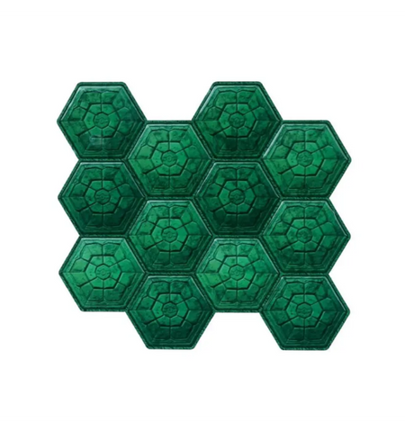 Deep green Peel and Stick Backsplash Tiles | Kitchen Backsplash Tiles | Self Adhesive Tiles