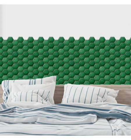 Deep green Peel and Stick Backsplash Tiles | Kitchen Backsplash Tiles | Self Adhesive Tiles