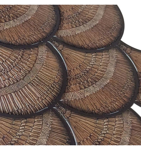 Brown Cinnamon Peel and Stick Backsplash Tile