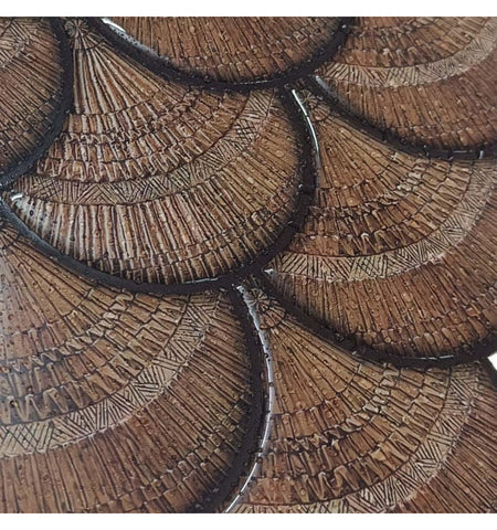 Brown Cinnamon Peel and Stick Backsplash Tile