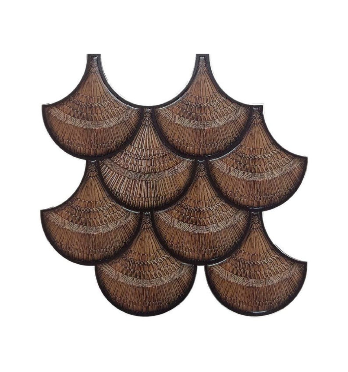 Brown Cinnamon Peel and Stick Backsplash Tile