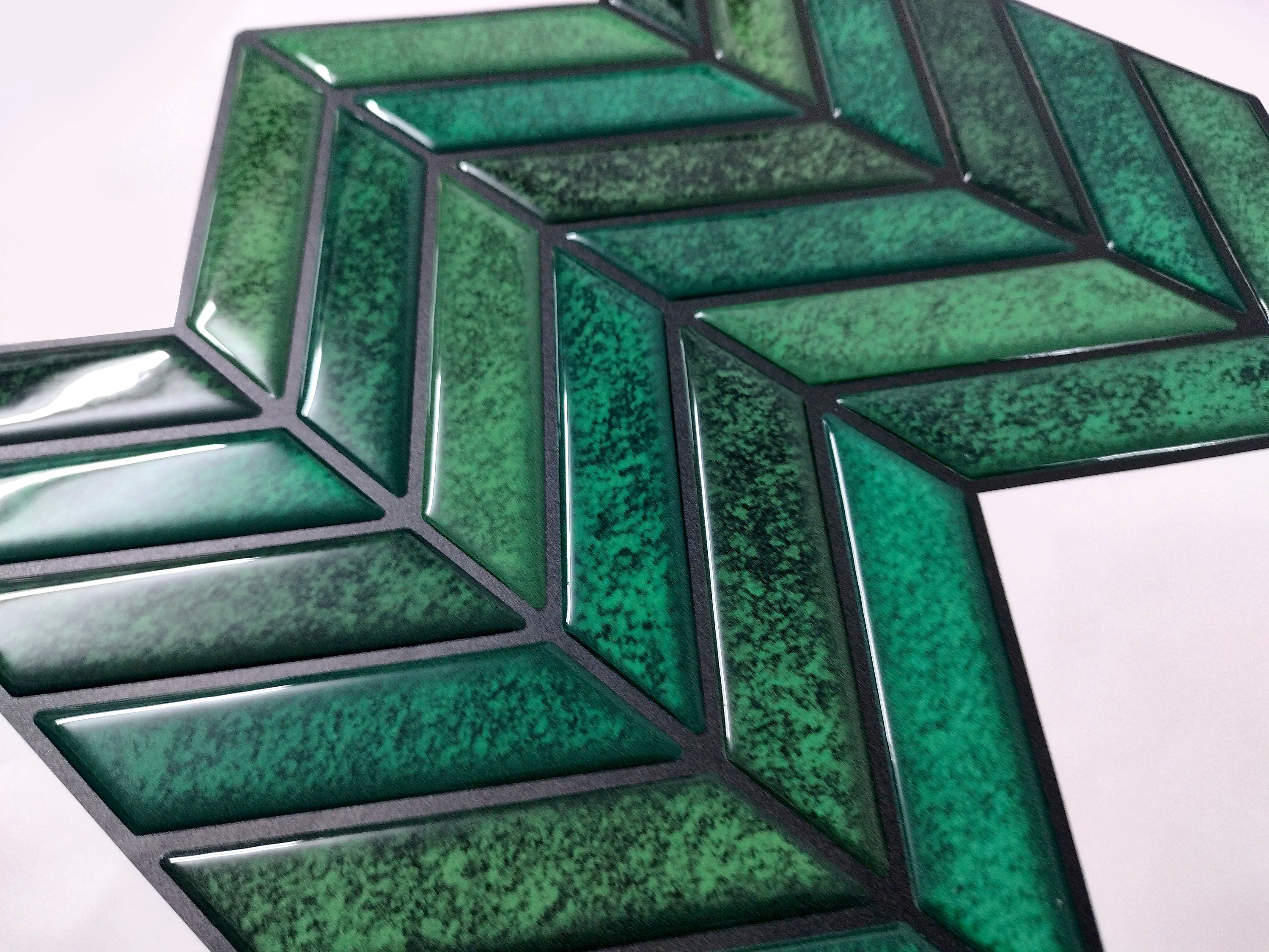 Emerald Green Peel And Stick Wall Tile | Kitchen Backsplash Tiles