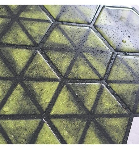 Olive Green peel and Stick Wall Tile | Hexagon Kitchen Backsplash Tiles | self Adhesive Tiles for Home Décor